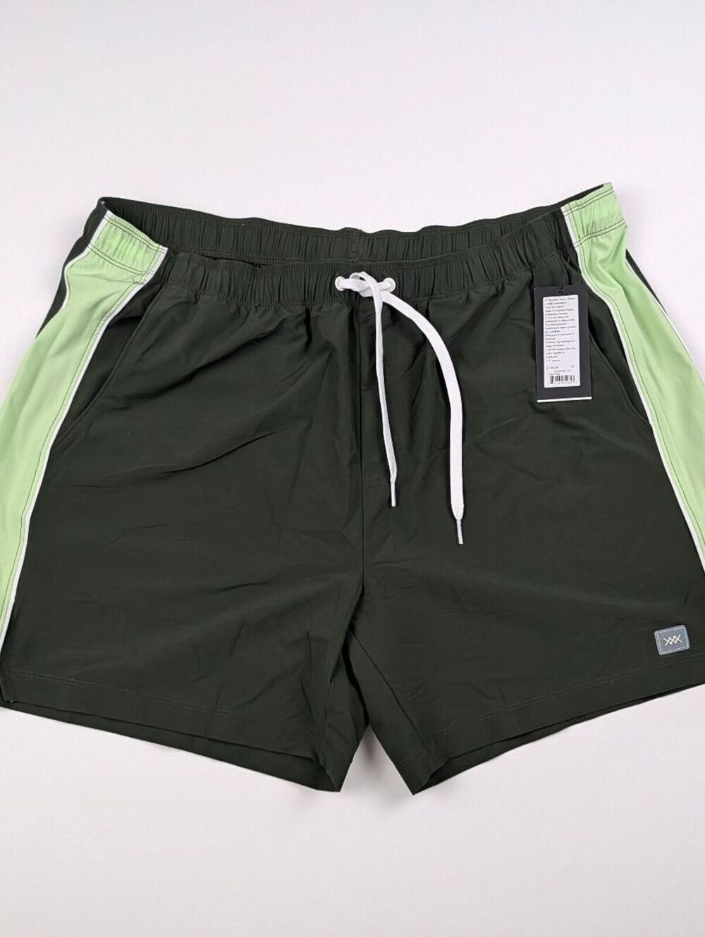 NWT Rhone 6" Riptide Swim Shorts Mens XL Dark Moss Green Resortcore Athleisure